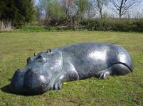 Bronzen Nijlpaard