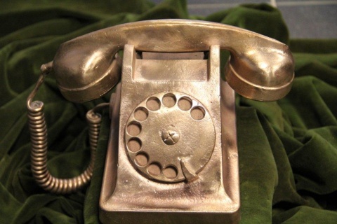 Klassieke telefoon - Brons
